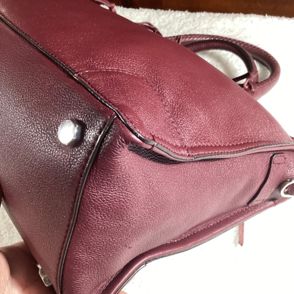 Rebecca Minkoff Regan Large Leather Satchel - Picture 8 of 14